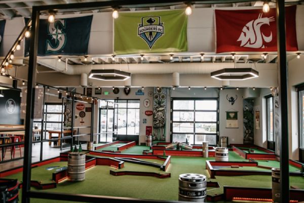 Flatstick mini golf course